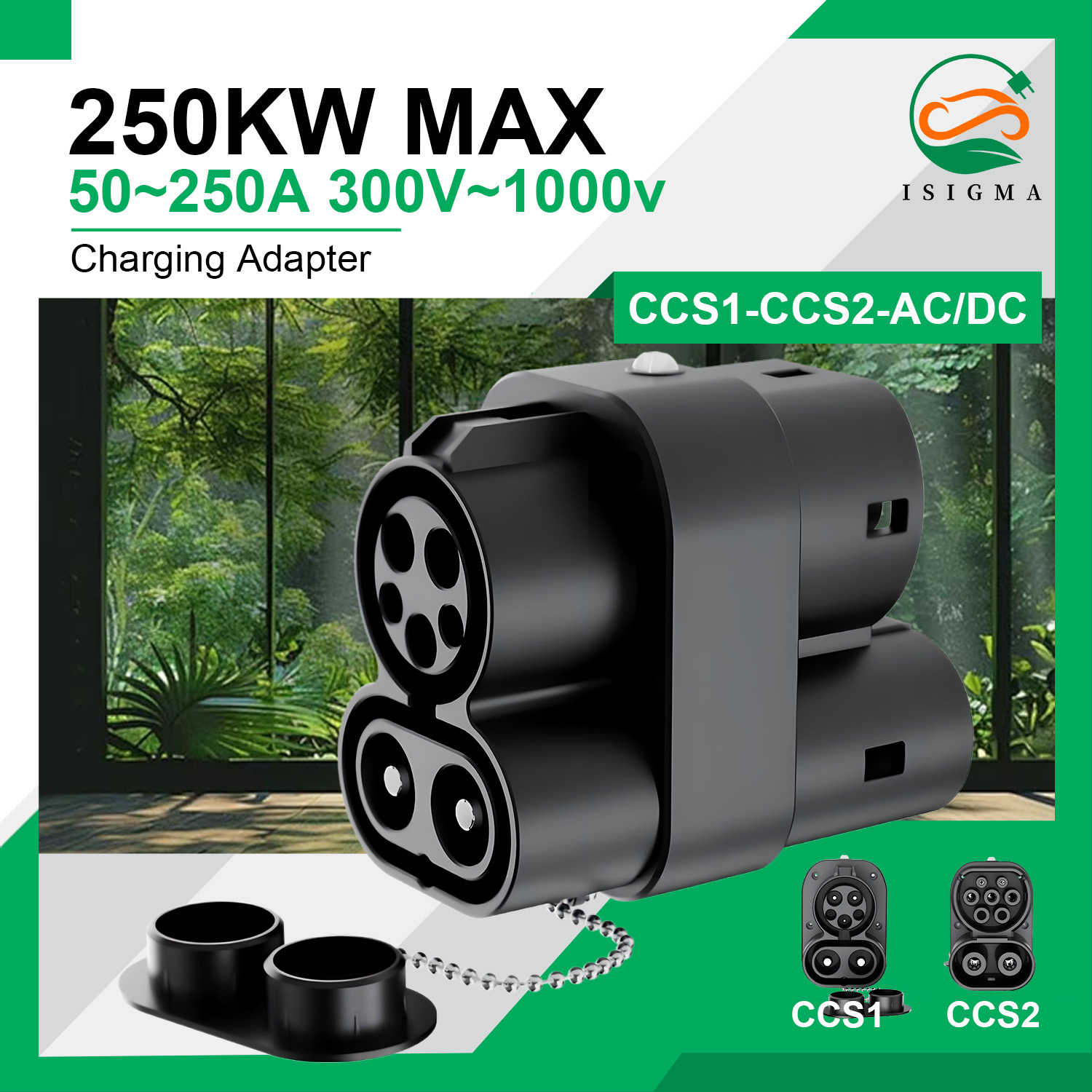 CCS1 to CCS2 Charger Adapter 2 - Ccs2 To Ccs1 Fast Charge Adapter 250Kw 评论和价格